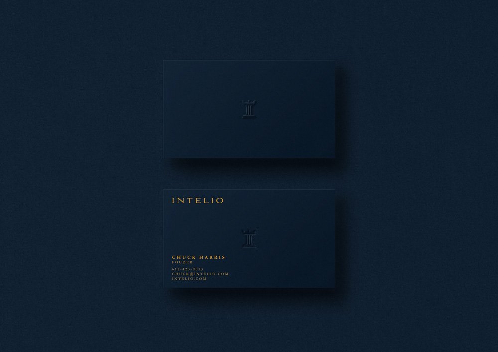 Business card design style reference