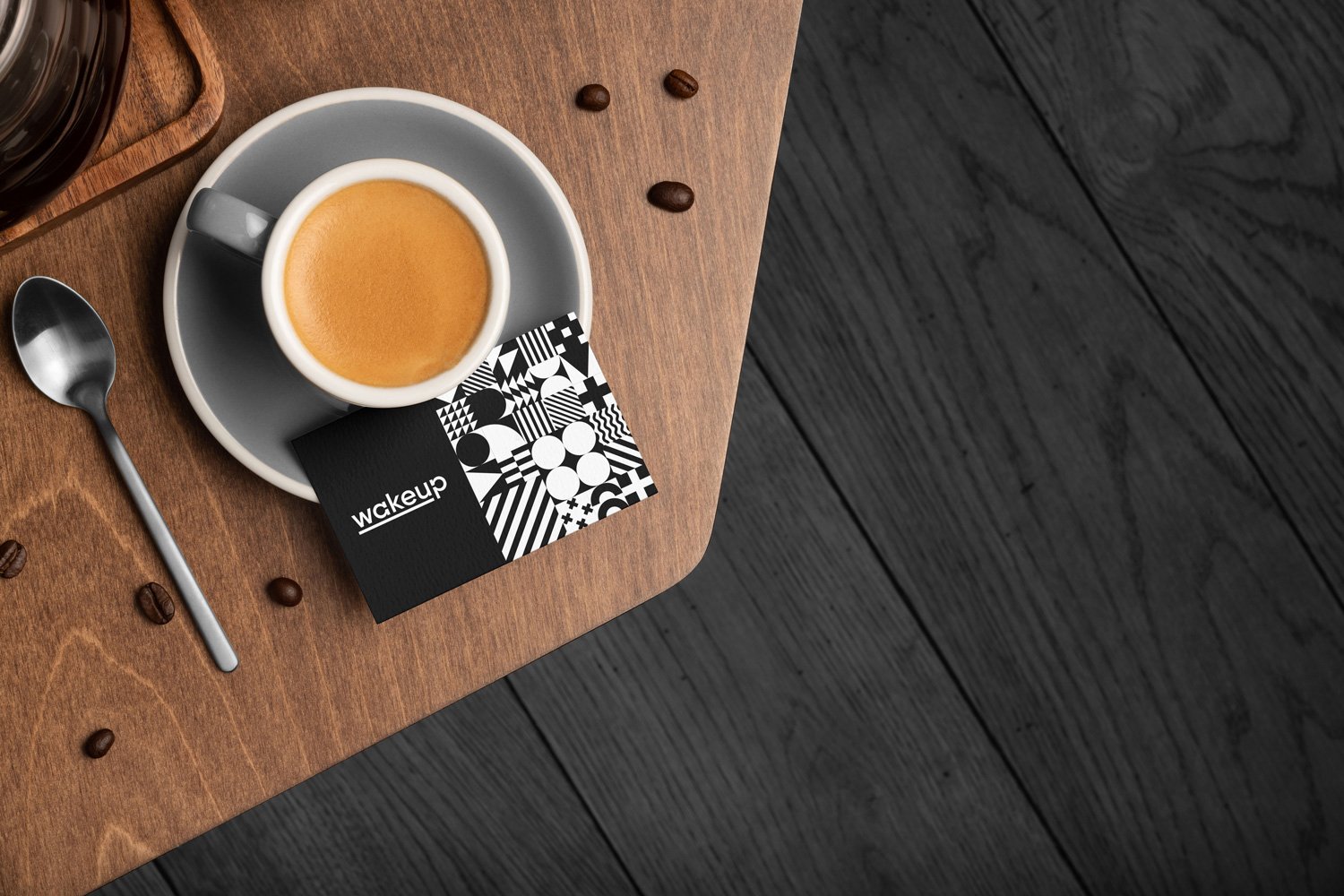 Business card design portfolio example