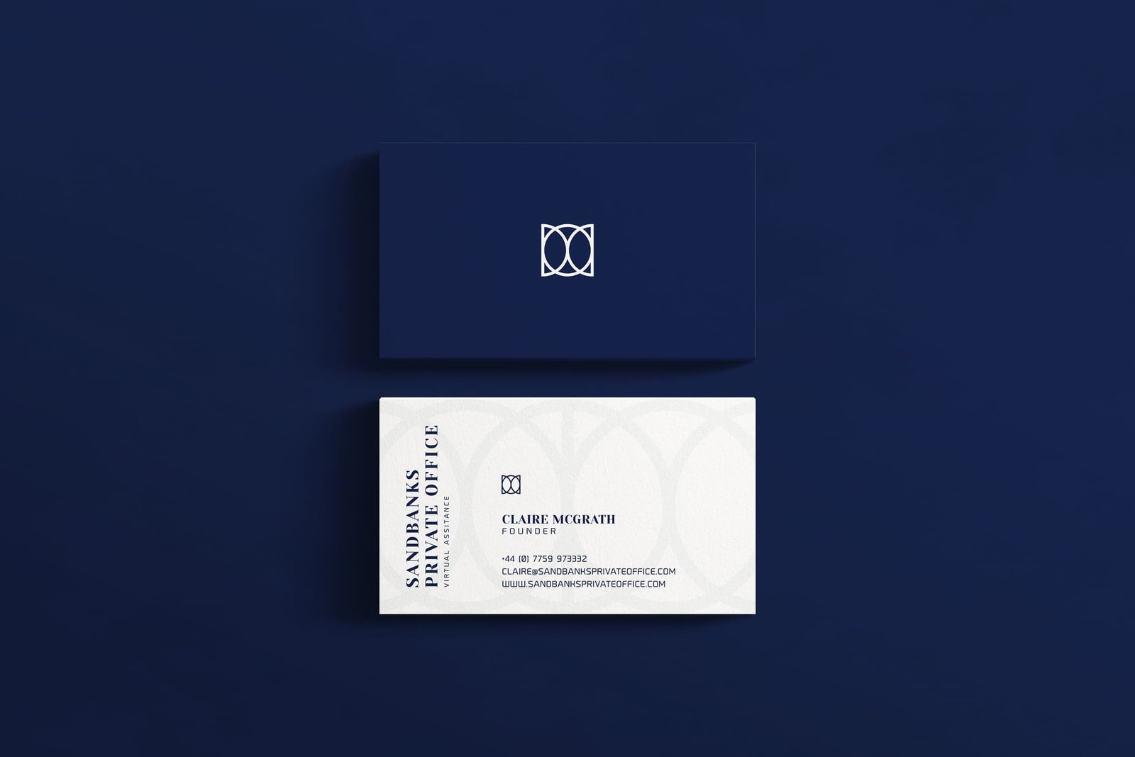 Custom business card design from the BCD portfolio, example 50