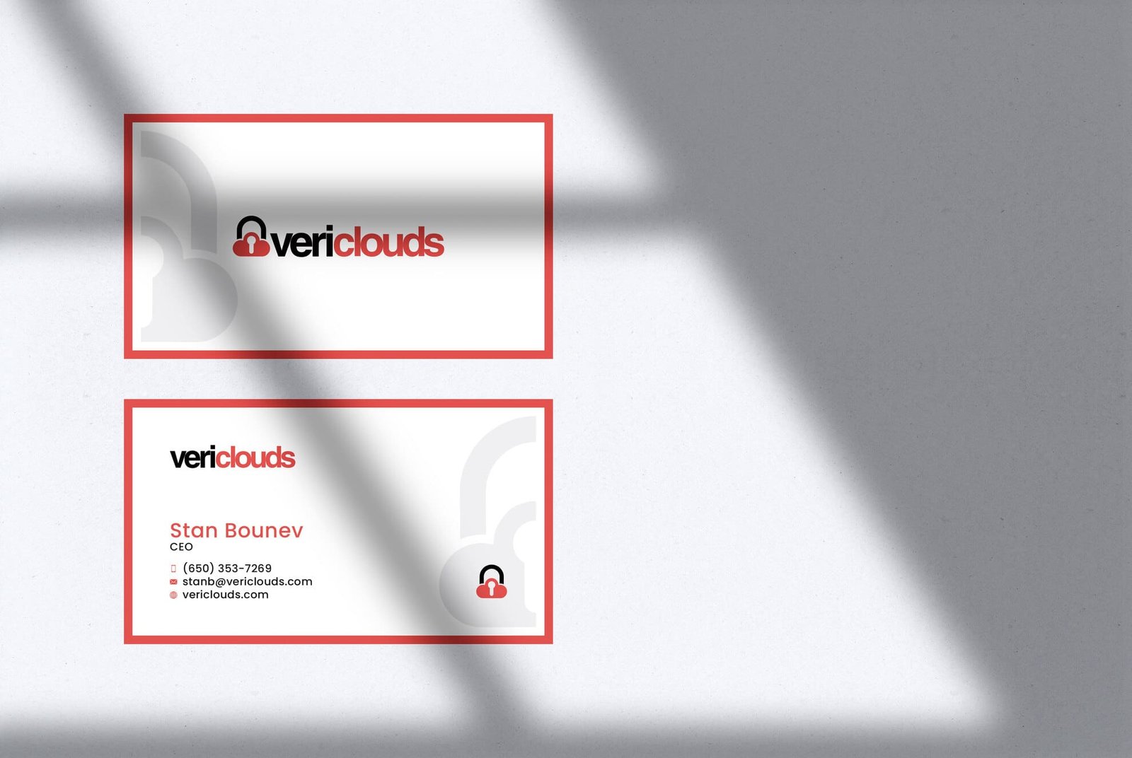 Custom business card design from the BCD portfolio, example 56